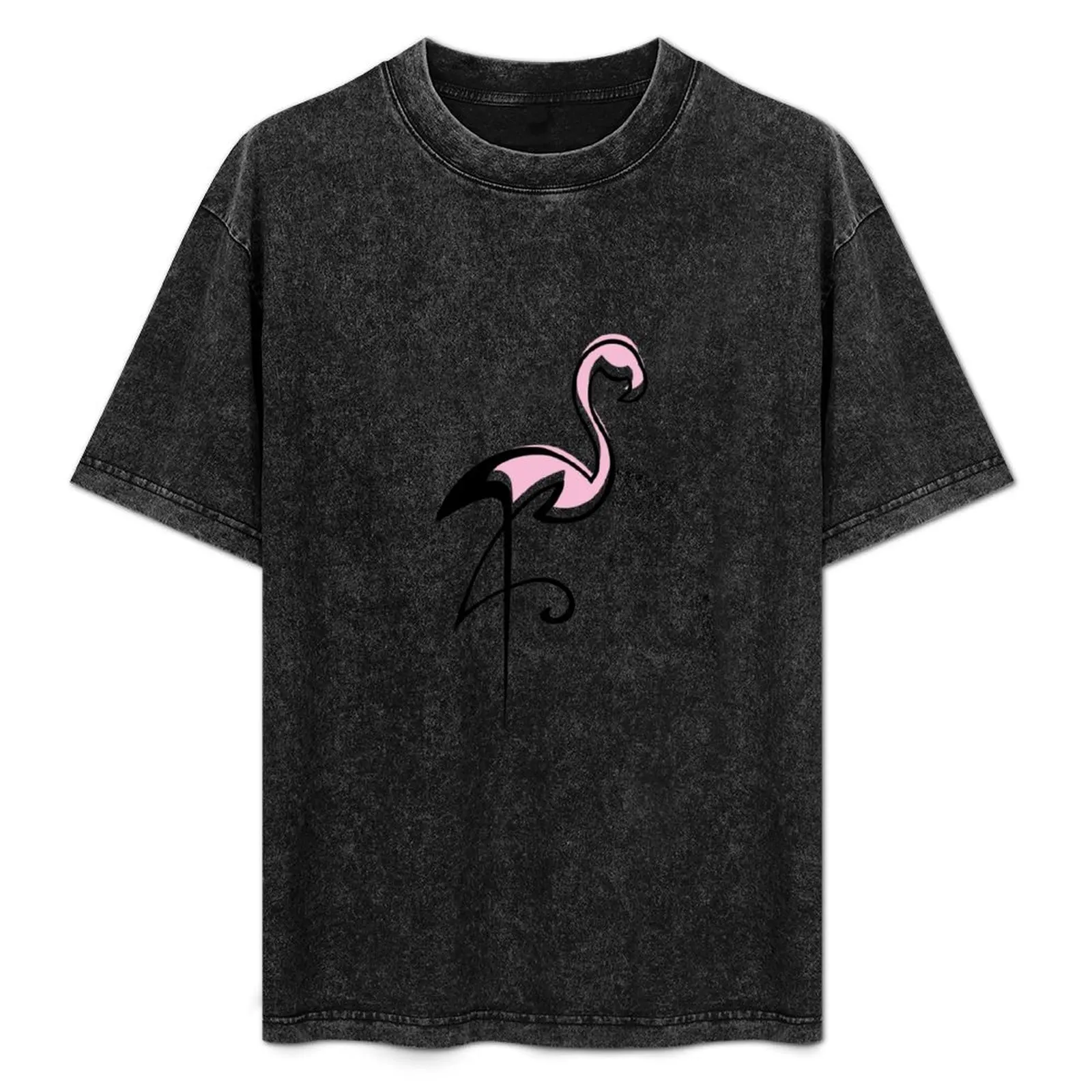 

Flamingo T-Shirt blue archive designer shirts tee shirts for men