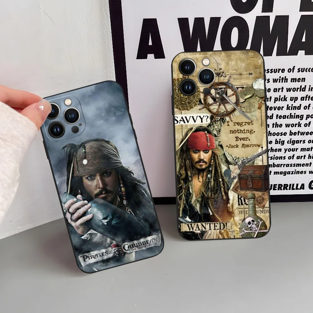 Pirates of the Caribbean Phone Case for iphone 15 Pro 14 13 Mini 11 12 Max Xr X Xs 7 8 Plus 6 Cover