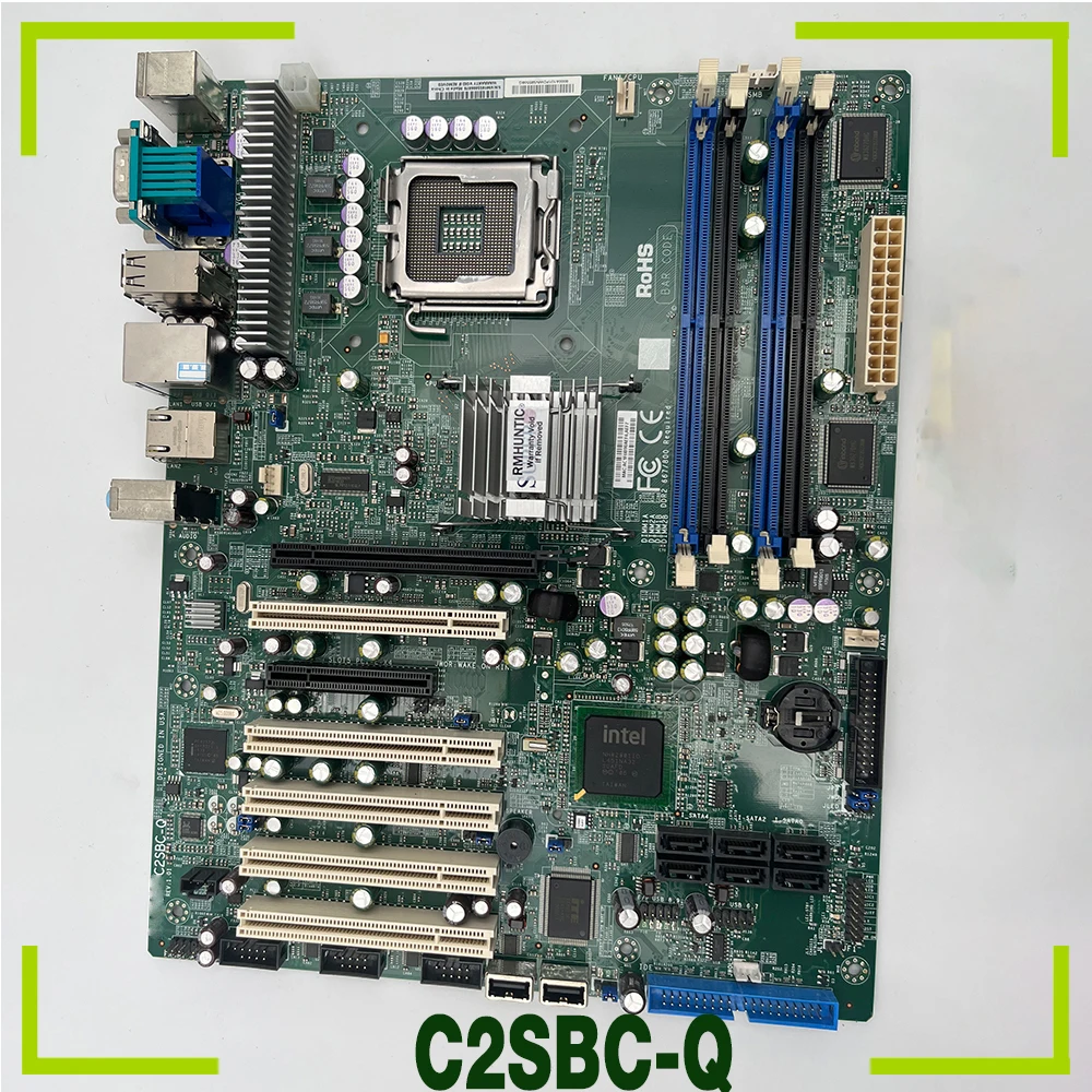 Server Motherboard For Supermicro C2SBC-Q LGA775 5*PCI Good Quality