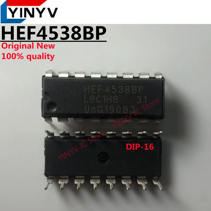 10PCS HEF4046BP HEF4053BP HEF4050BP HEF4051BP HEF4049BP HEF4052BP HEF4528BP HEF4518BP HEF4511BP HEF4538BP DIP16 New 100% quality