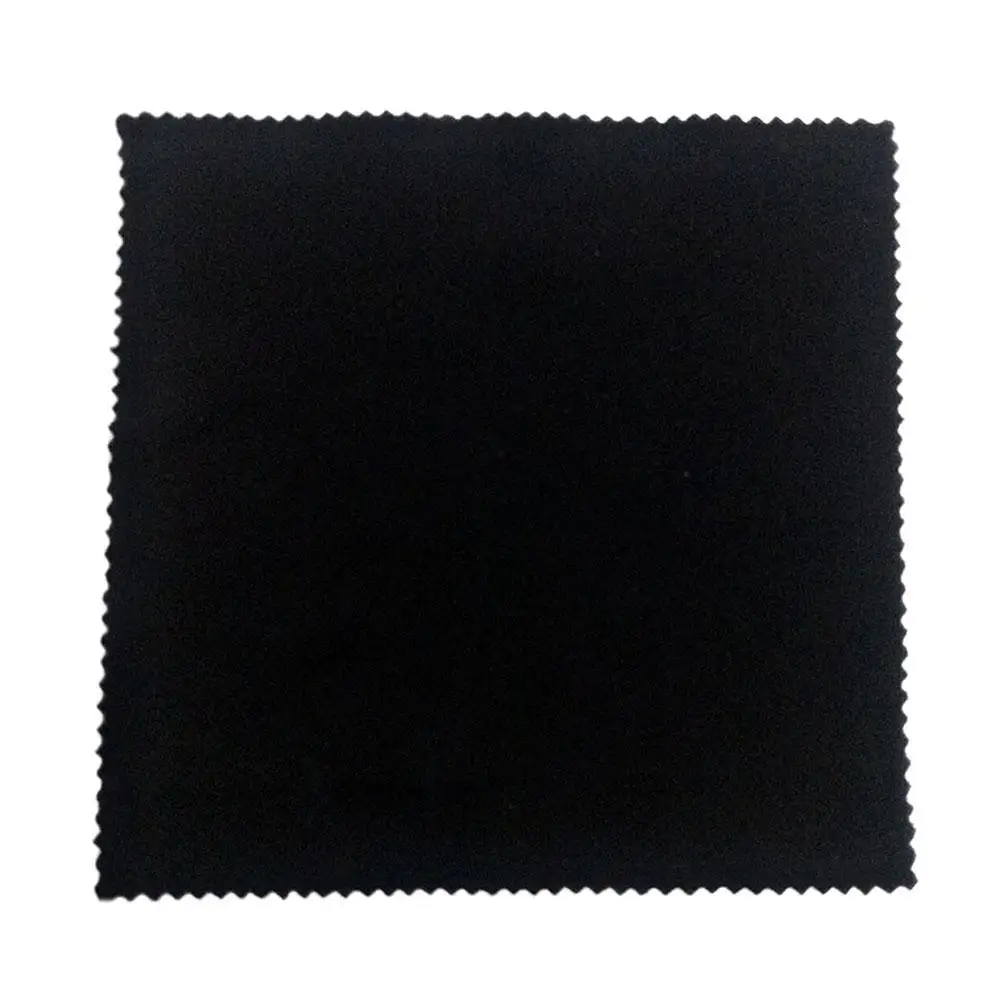 

5PCS/Lot Black Microfiber Sunglasses Eyeglasses Cleaning Cloth 13*13cm Glasses Eyewear Clean Lens Cloth Accessories