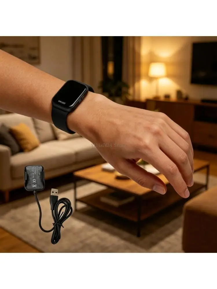  1m Charging Cable for Fitness Band Power, Contact Head for Backup Use