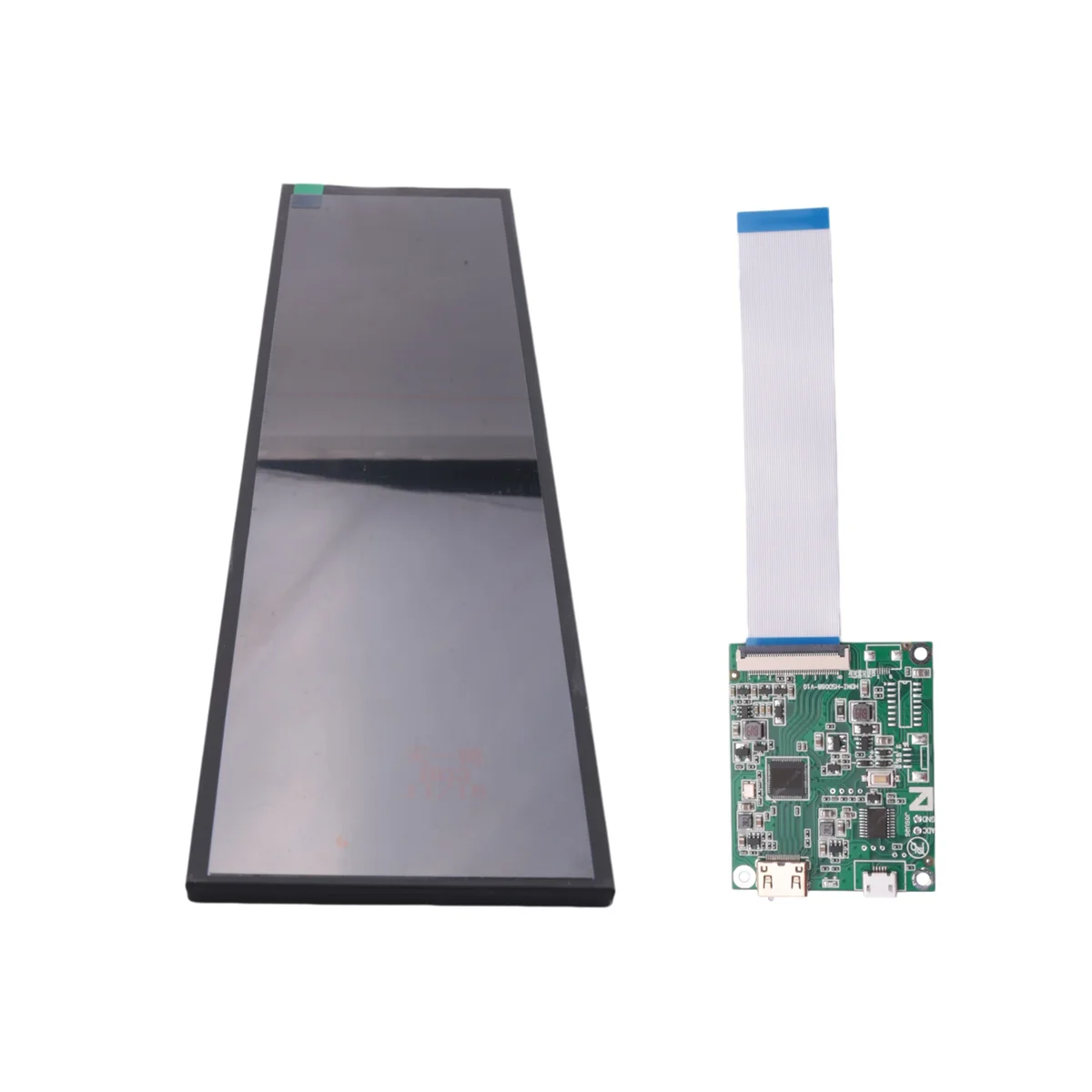 8.8-Inch 1920X480 Resolution 600-Brightness Bar LCD Display, MIPI Interface, HSD088IPW1-A00 with Driver Board