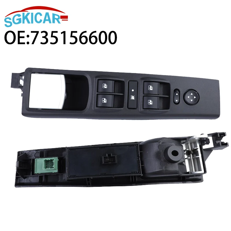735156600 735441902 Interruptor de control de ventana eléctrica de coche para Fiat Idea 350 2004 -2012