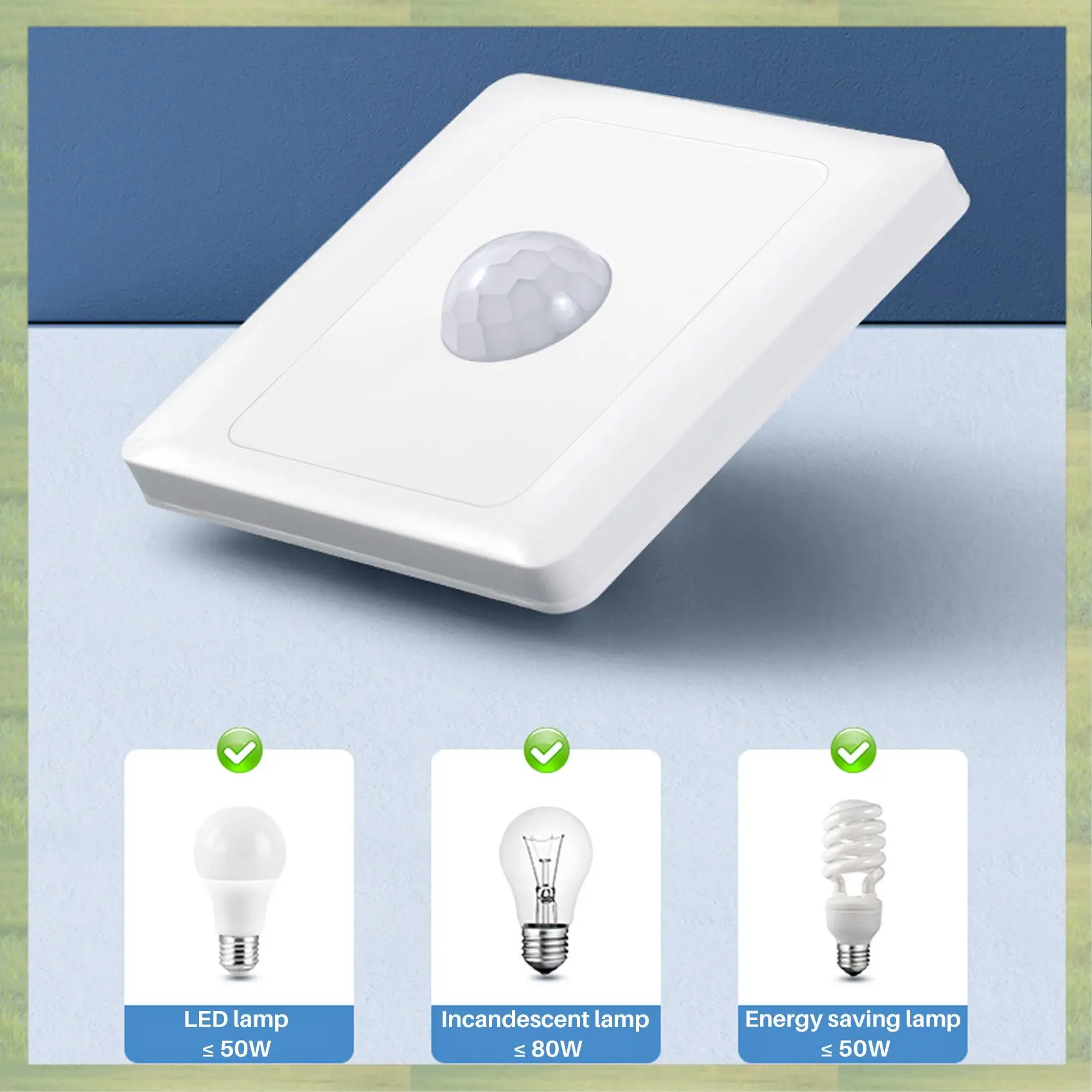 

N15R-PIR Infrared Motion Sensor Switch 220V Auto Control LED Lamp Lighting Switch Smart Body Induction Detector
