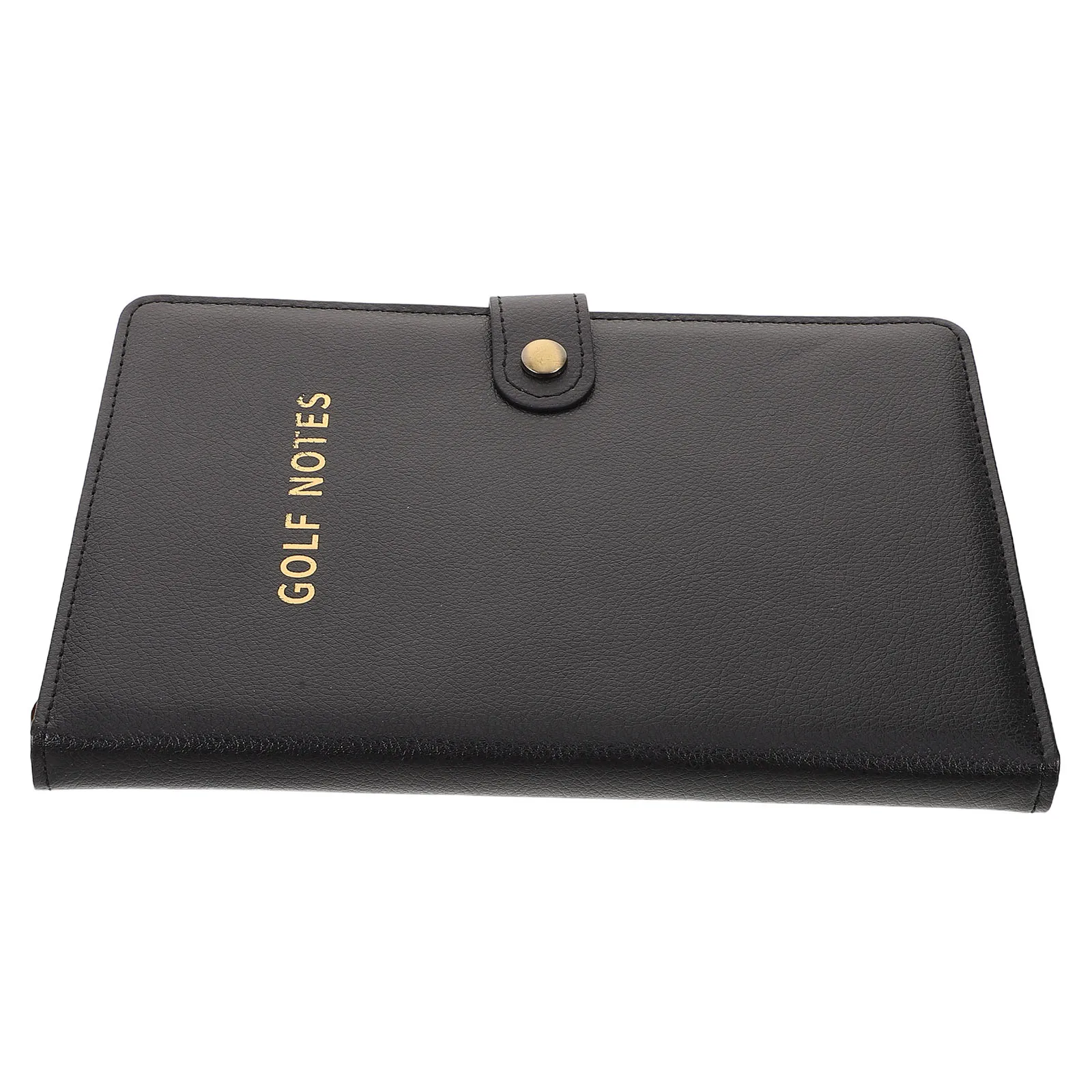 

Golf Scorebook Holder Fake Cover Accessories Portable Golfing Record Book for Enthusiasts Gift Box Golfs Balls Scorebook