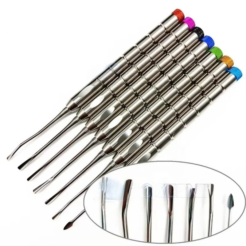 R Lab Implants Luxating Root Tooth Elevator Knife Extraction Lab Instruments Tool Tooth Extracting Elevator. Best Tool