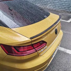 For Volkswagen Arteon CC 2019-2023 Rear Trunk Lip Spoiler Cap Rear Trunk Boot Wing Spoiler Body Kit Tuning Car Accessories