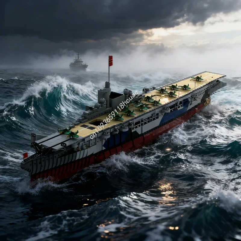 

8537pcs MOC Graf Zeppelin Boated Model Building blocks Architecture DIY creative Christmas gift idea toy Education Brick Kids