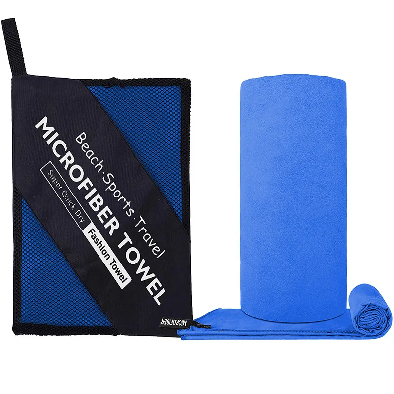 1-Stück Mikrofaser-Reisehandtuch, Schnelltrocknendes Handtuch Super Saugfähig Kompakt Leichtgewichtig für Strand, Fitness, Pool, Bad, Yoga – Detail 15