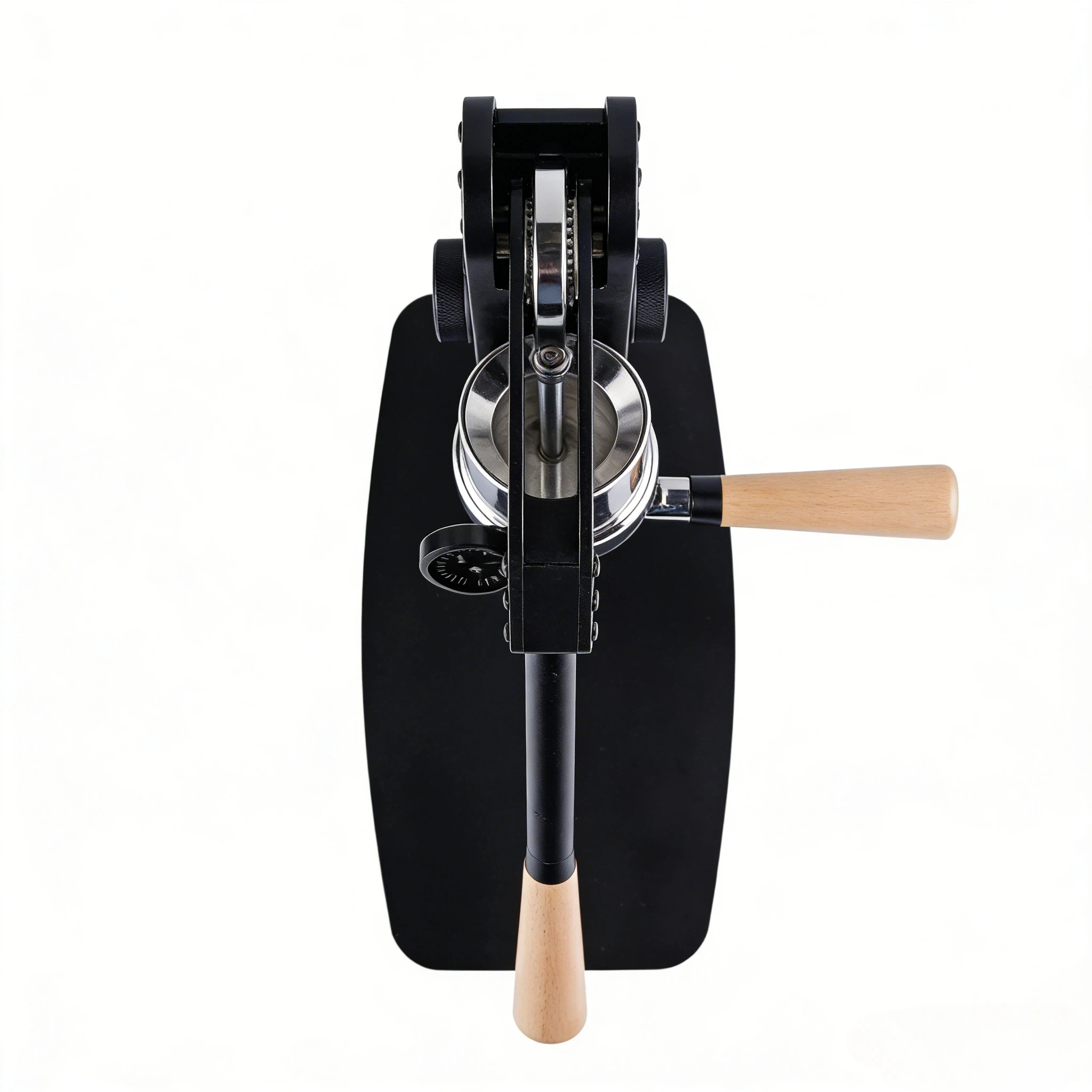 58mm Commercial Filter Hand Press Coffee Tool, Planetary Gear Structure Manual Espresso Making Device, Labor Saving For Barista