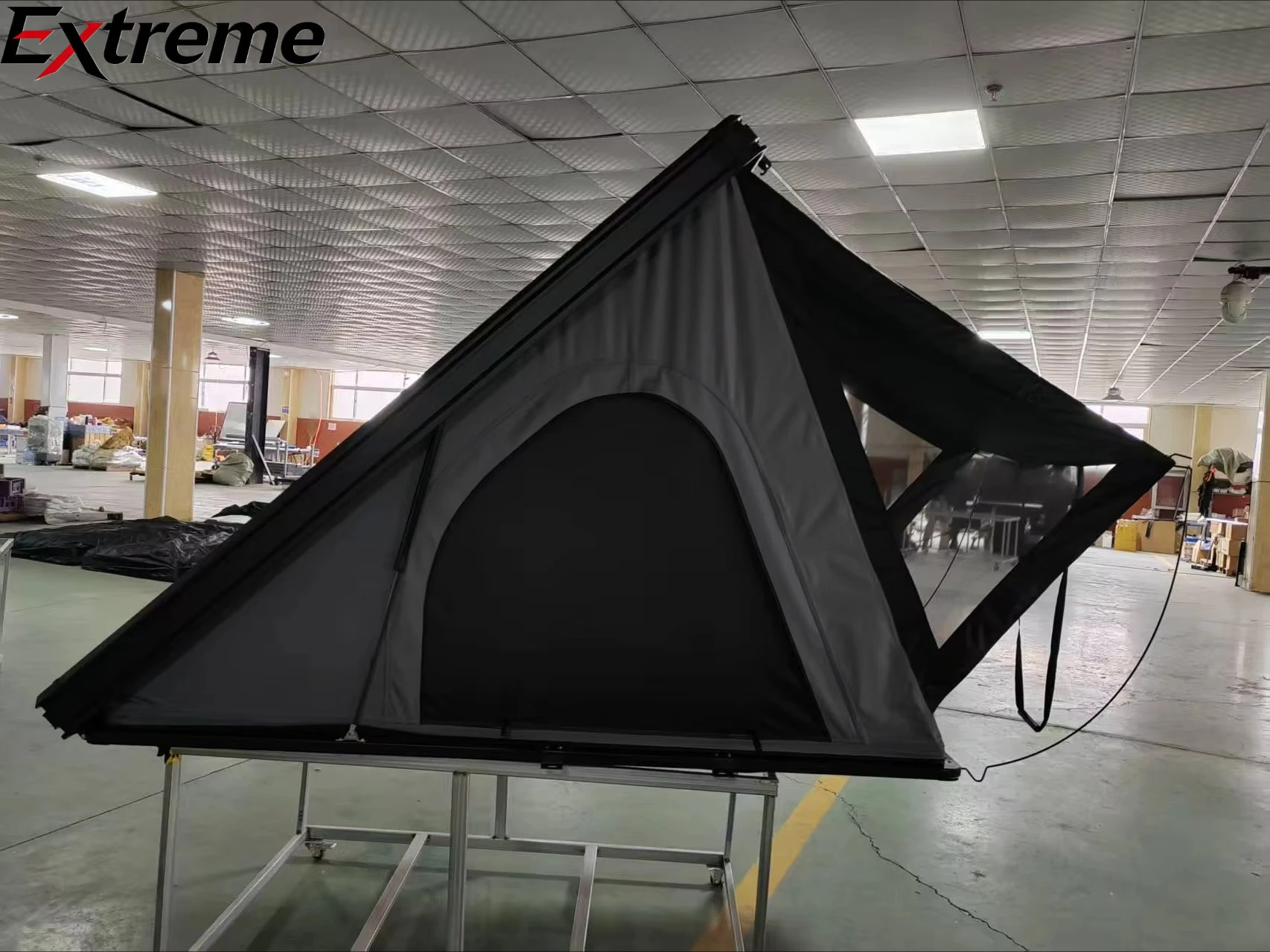 

EXTREME Hard Shell Aluminum Roof Top Tent Camper for Car-Four-Season Lightweight Quick Automatic Opening