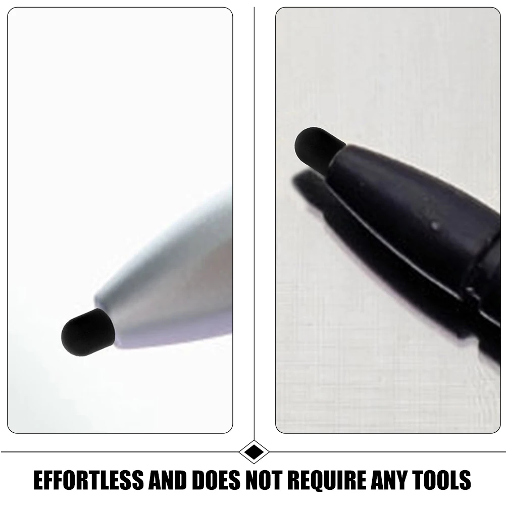 

20 Pcs Capacitive Stylus Pen Tips Touchscreen Rubber Replacement High Sensitivity Durable Silicone Material Longevity Friendly