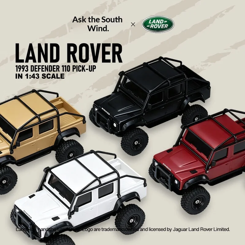 New Ask the south wind 1:43 Official Licensed Defender 1:10 Pick Up Scale Rc Climbing Remote Control Off Road Vehicle Adult Gift