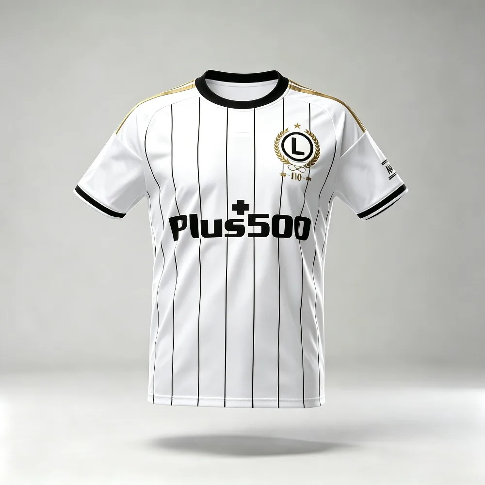 2026 Legia Warszawa 3D Printed Football Jersey Men Summer Sports Outdoors T-shirt Breathable Quick Drying Streetwear Clothing