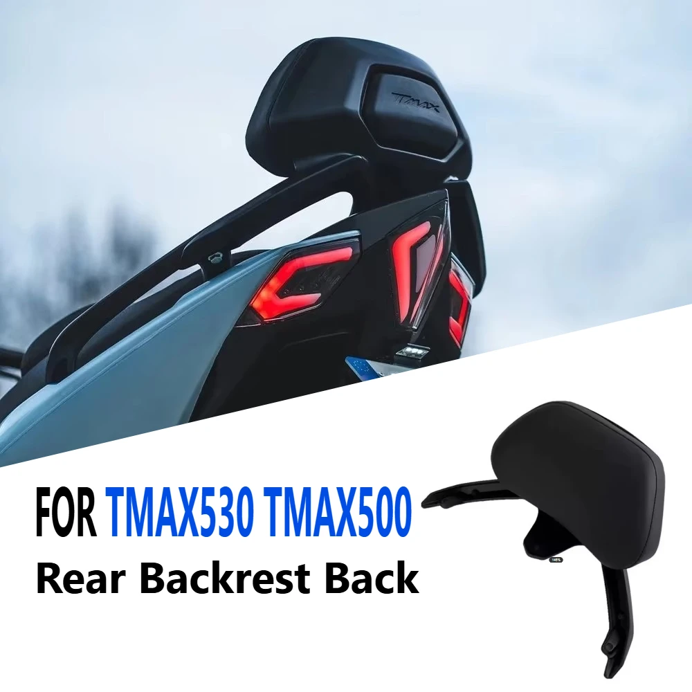 For TMAX530 TMAX500 Modified Rear Backrest Seat Cushion Rear Seat Support Motorcycle Accessories