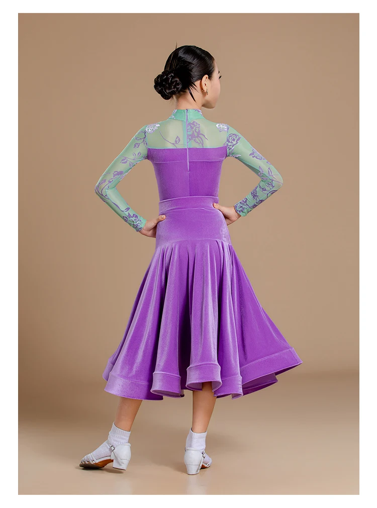 Stroje taneczne dla dziewczynki, nowoczesne, do tańca towarzyskiego, walca, stroje do ćwiczeń, stroje na występy i konkursy.