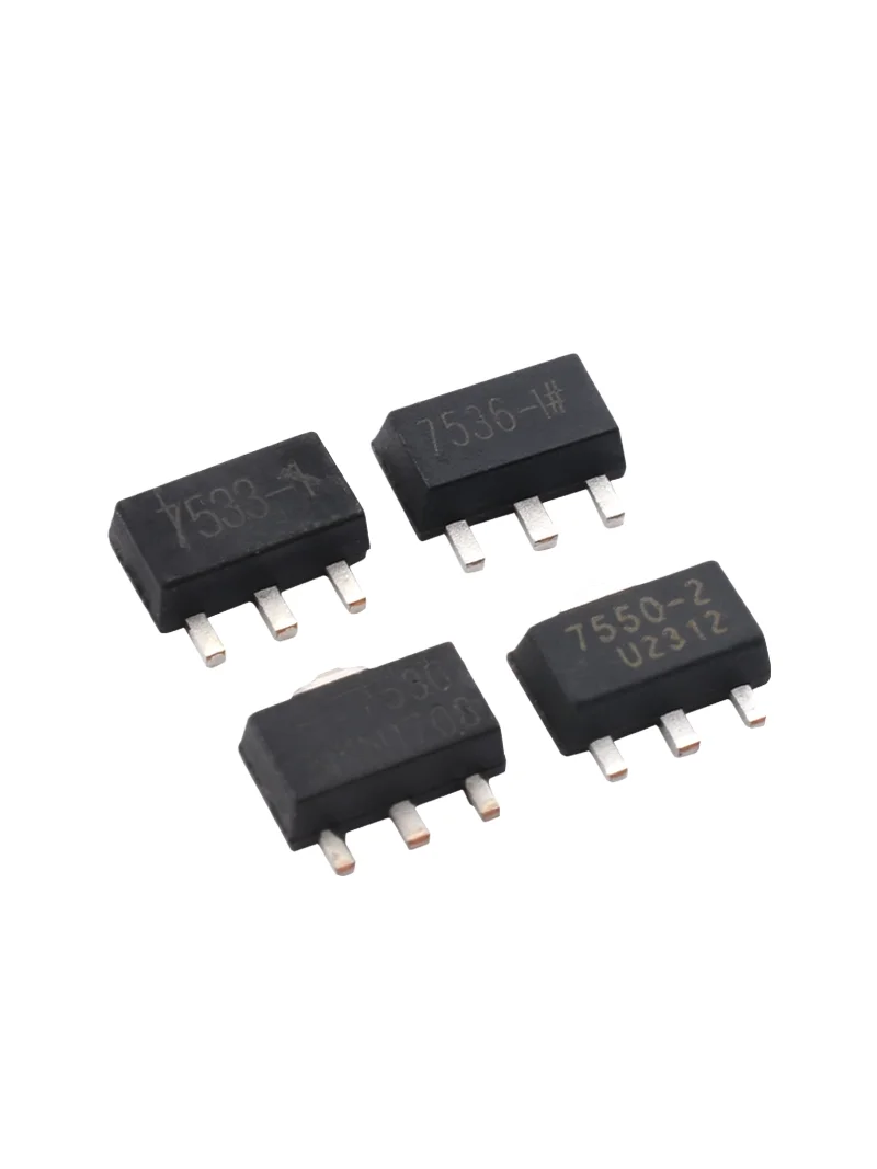 10 Stück Neue HT7533 7530 7536 7550-2 SMT SOT89 Drei-Pin-Spannungsregler-Chip – Detail 3