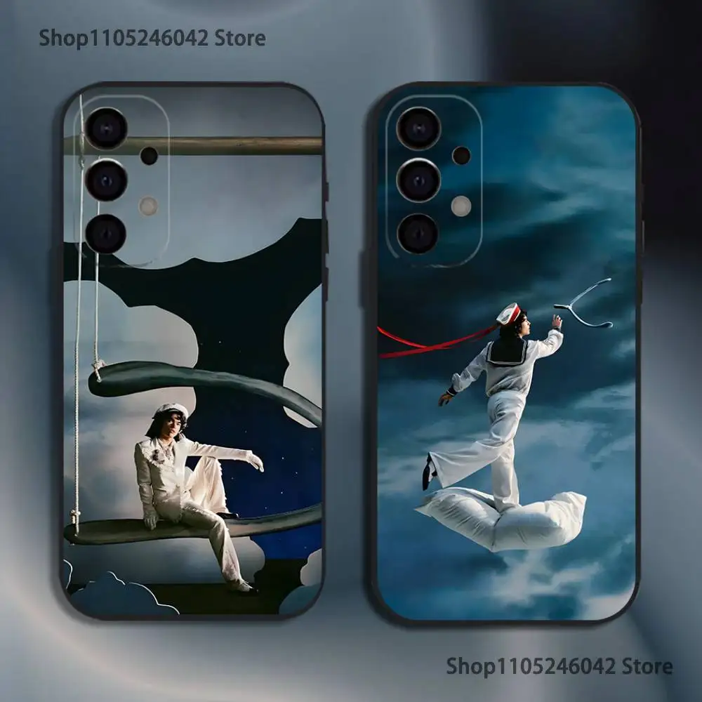 

C-Conan Gray Wishbone For Samsung Phone Case S25,S24,S21,S22,S23,S30,Ultra,S20,Plus,Fe,Lite,5G Black Cover