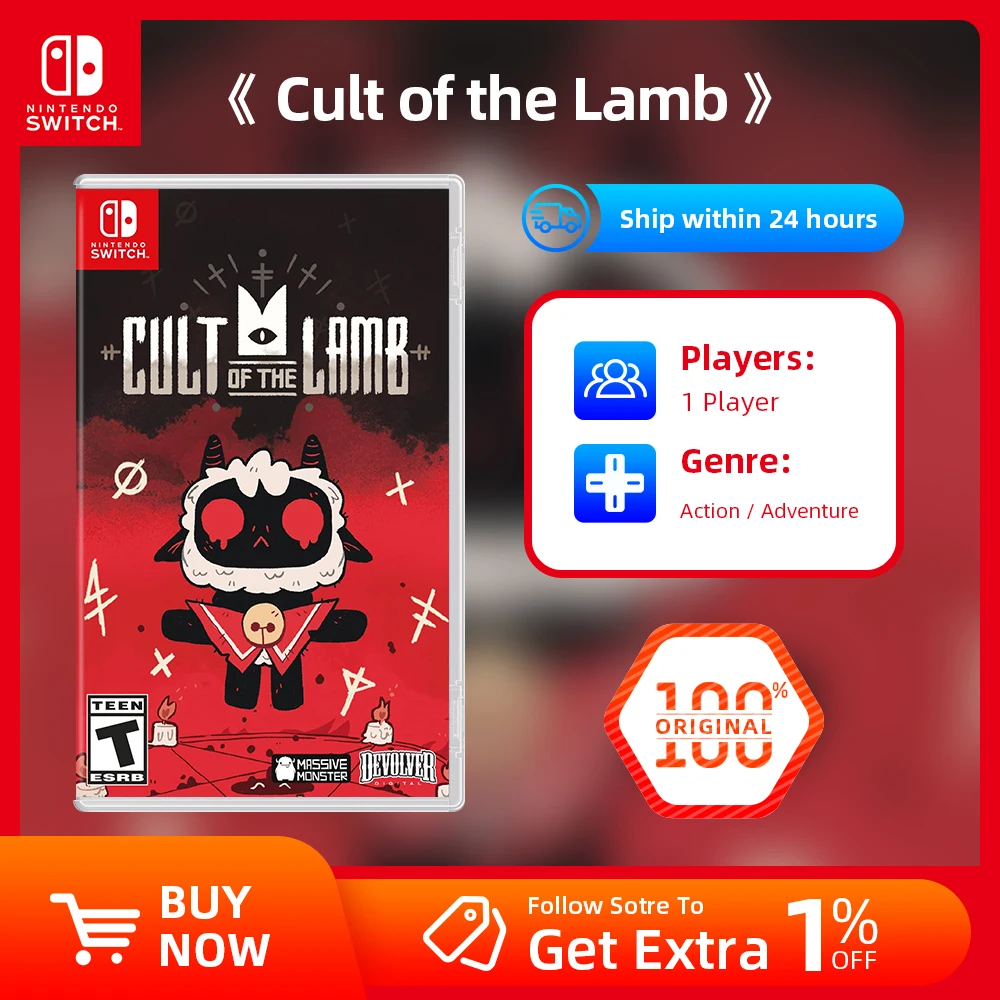 Le jeu Cult of the Lamb sur Nintendo Switch une expérience immersive à ne pas manquer