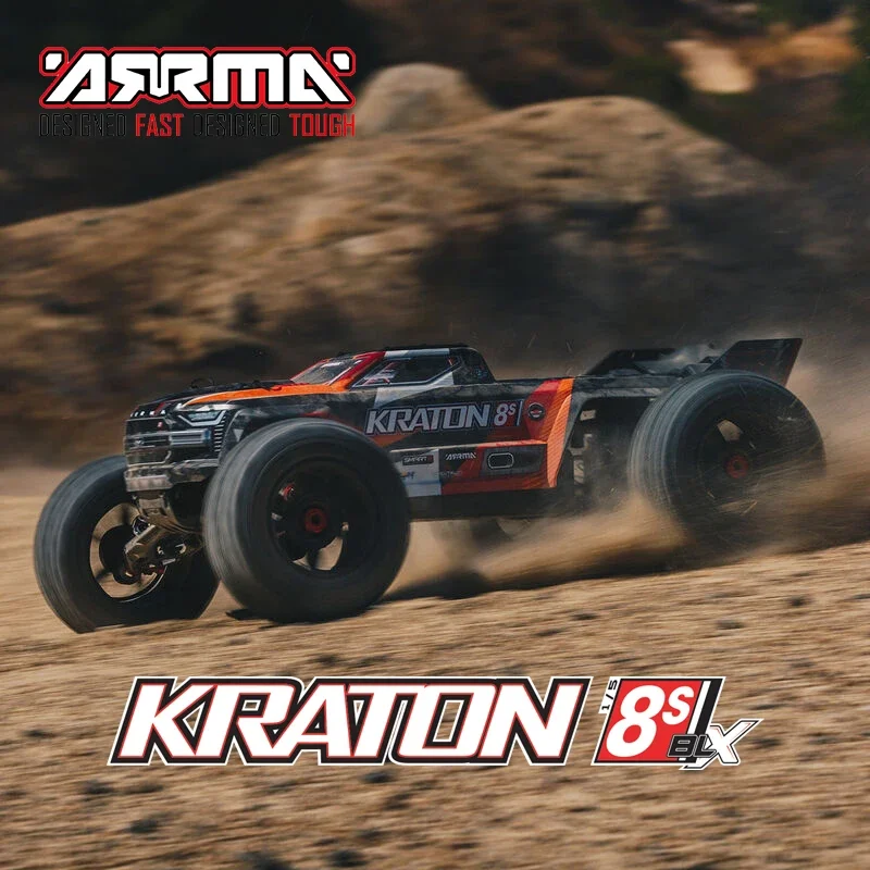 أرمى 1/خ أرا 110002   كراتون RTR 4WD 8S BLX بدون فرش RC نموذج سيارة شاحنة مونستر