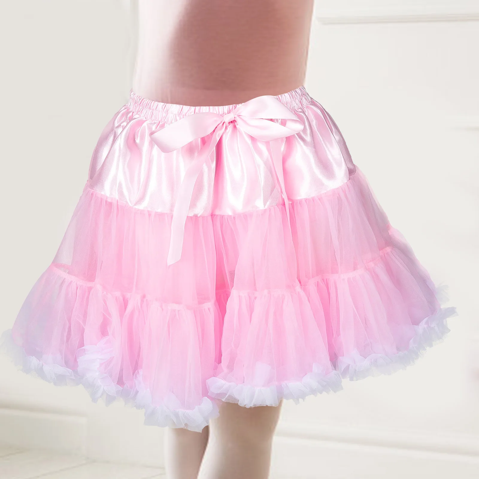 

Cloud Tutu Skirt Girls Toddler 4 6 Polyester Tulle Cheerleader Costume Kawaii Princess Dress Stage Photo Props