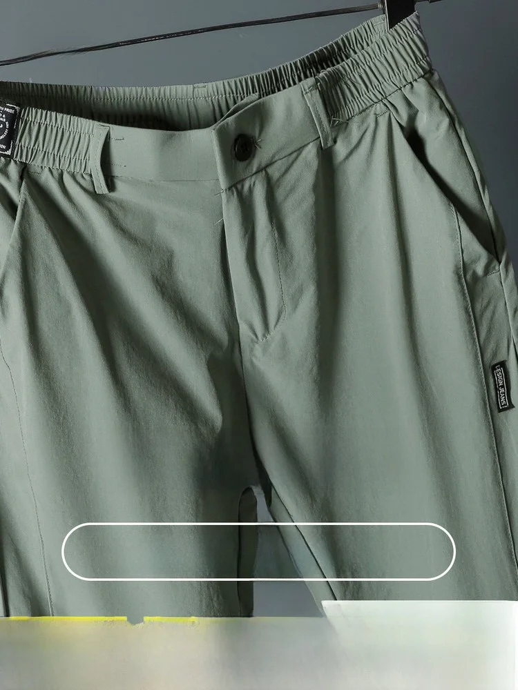 

Мужские брюки Snow Flying 2026: Свободные, комфортные, модные, деловые, повседневные, прямого кроя, легкие, для прохладного лета