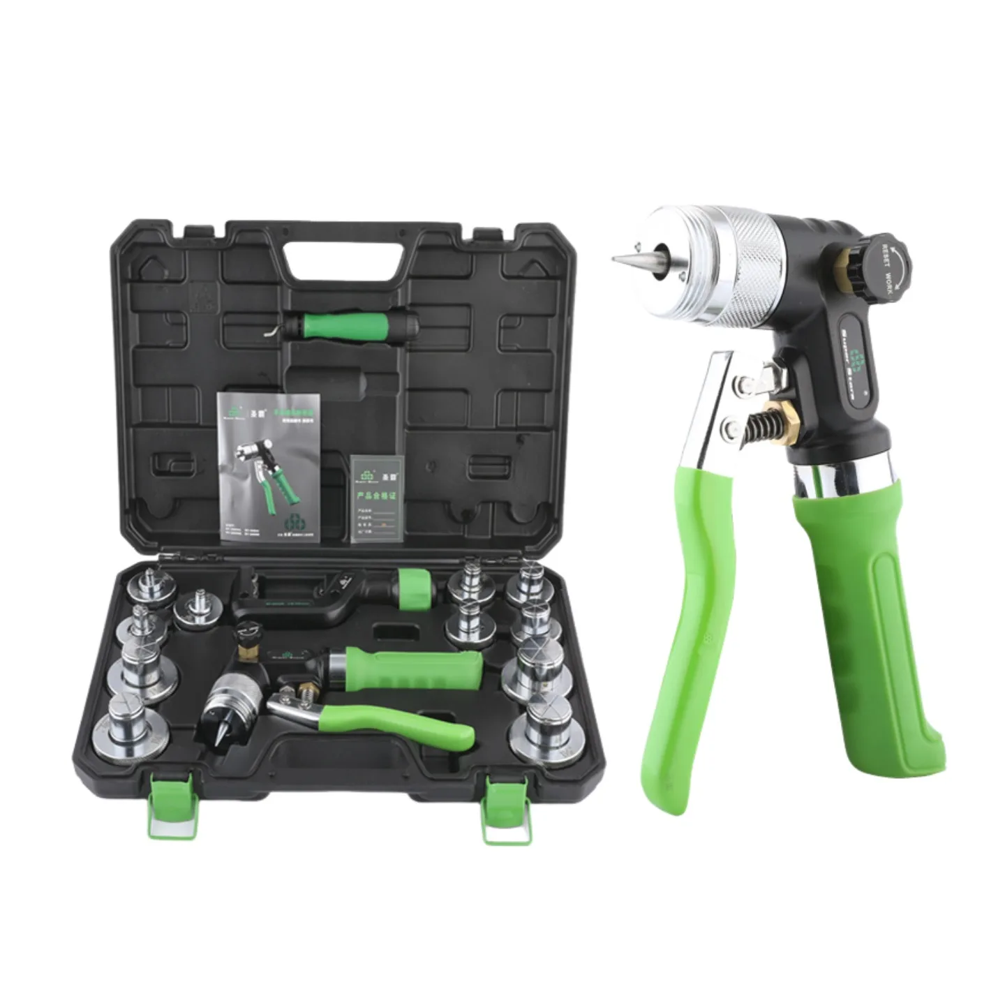 

Suitable for Shengba Copper Tube Expander ST-300AL Manual Tube Expander 10-42mm Cup Expander Hydraulic Refrigeration Tool