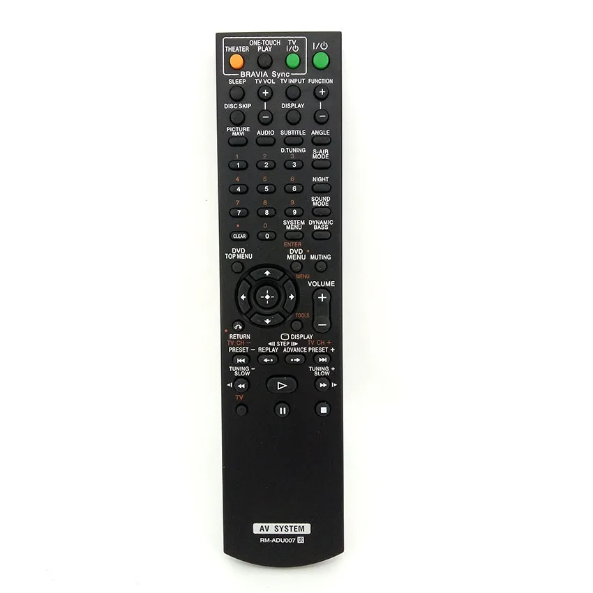 

Новая RM-ADU007 Замена для SONY AV системы дистанционного управления для RM-ADU004 RM-ADU006 RM-ADU008 148057111 DAV-HDX475 Fernbedienung