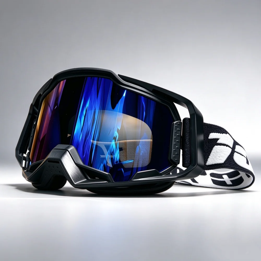 Dirt Bike Cross‑Country Protective Eyewear Goggles, Dust‑Resistant UV‑Shield Motocross Enduro Motorcycle Trail‑Riding Glasses