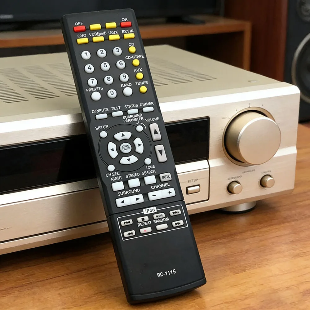 

New RC-1115 for DENON AV Amplifier Remote Control AVR-1803 AVR-1807 AVR-1312 AVR- 886S AVR-1610 AVR-1707 AVR-1612