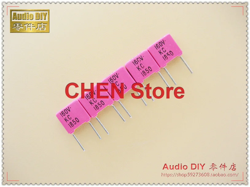 20PCS/50PCS Germany ERO KC1850 Series 820pF/160V 5% P5MM Metal foil polycarbonate film capacitor 0.82NF 821/160V 0.82nF/160V