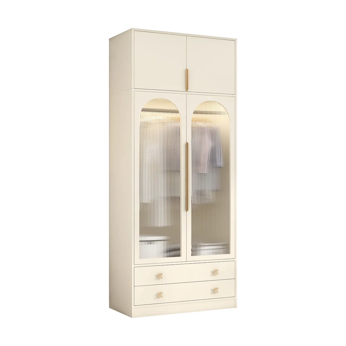 Cabinet, bedroom, household glass display wardrobe, bag storage cabinet