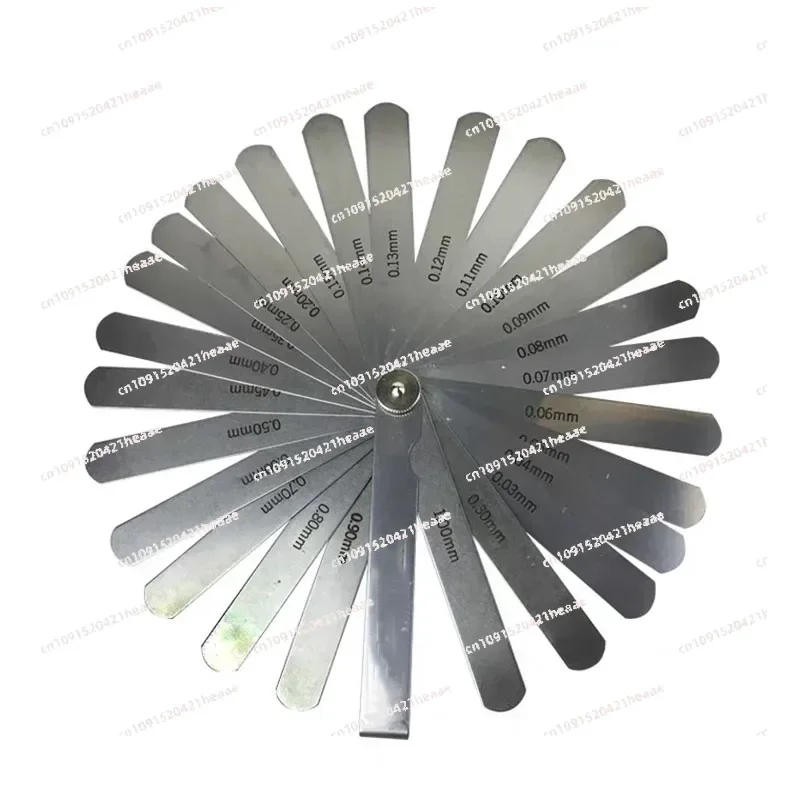 Suitable for   100M   MZ150ML plug gauge gap sheet 0.01-1MM feeler gauge supertech thickness book gauge