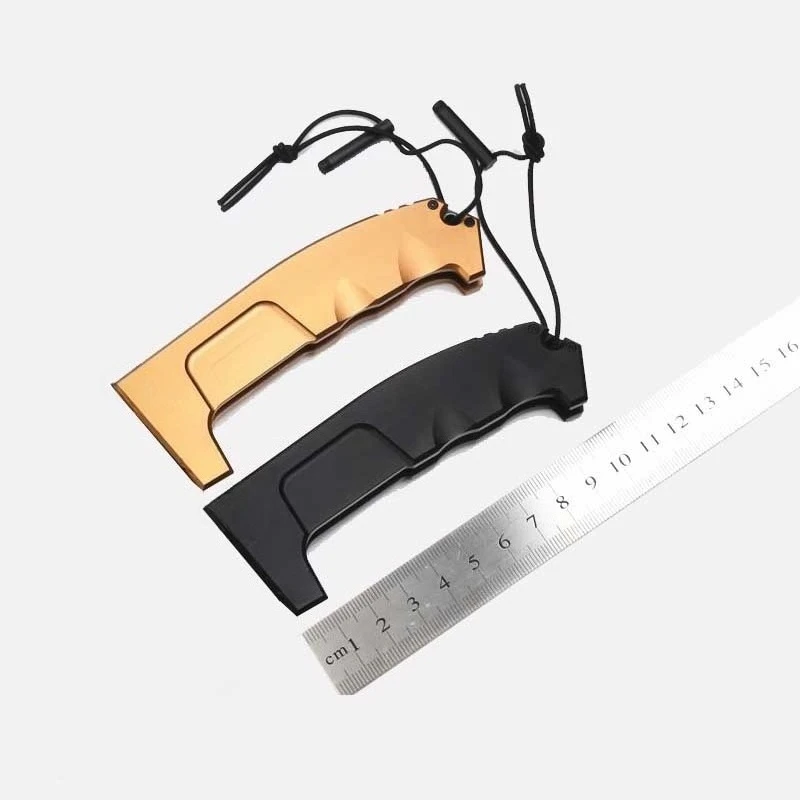 

N690 aluminum alloy handle, high hardness camping, outdoor hunting tools, wilderness survival tool parts