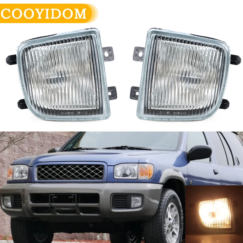 For Nissan Pathfinder 1999 2000 2001 2002 2003 2004 Car Front Fog Lamp Driving Lamp Headlight Foglamps 26155-2W125 26150-2W125