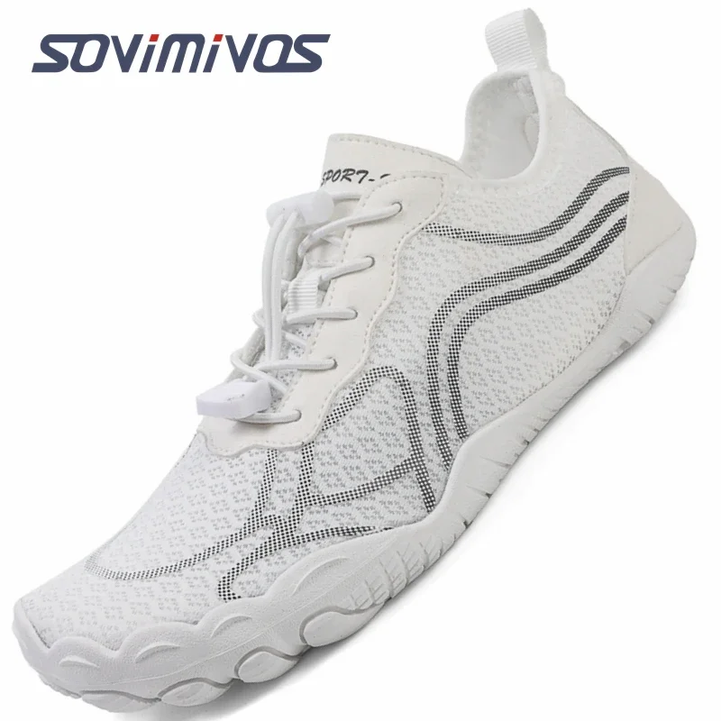 Men's Cross-Trainer | Barefoot & Minimalist Shoe | Zero Drop Sole | Wide Toe Box Aqua Shoes Five-finger Swimming Shoes for Women - Image 2