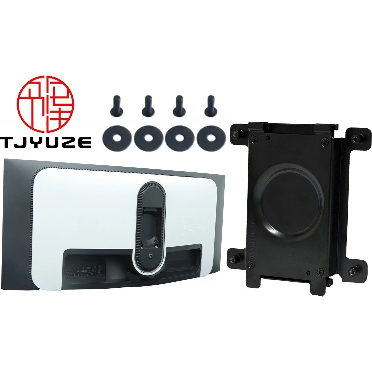 Novo adaptador de montagem vesa para monitor dell alienware aw3423dw por suporte de montagem para monitores vesa 100x100 braços stands-metal