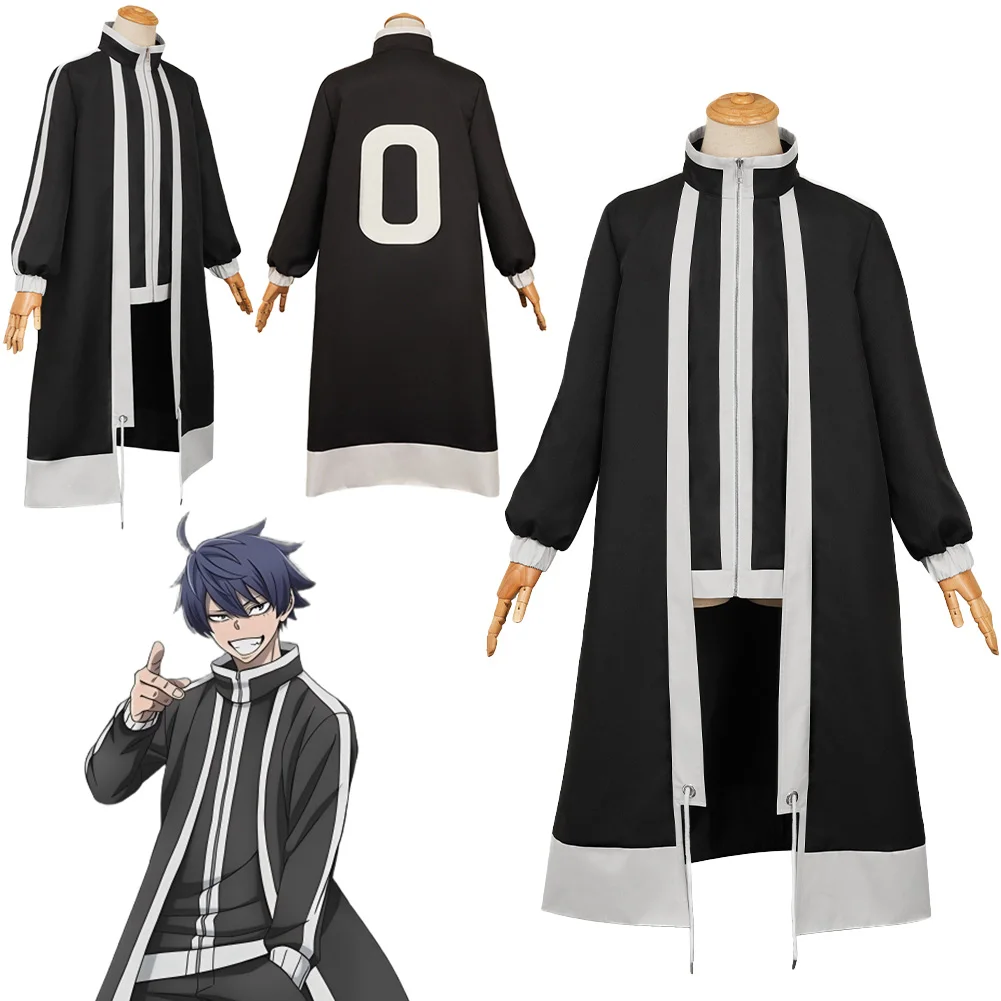 

2025 Anime Tougen Anki Cosplay Ichinose Shiki Coat Cloth Party RolePlay Suit Outfits Hallowmas Carnival For Men Male Adult