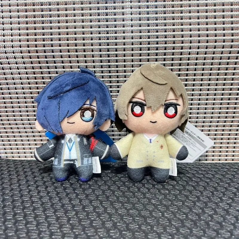 10CM Anime Yuuki Makoto Akechi Goro Amamiya Ren Cosplay Mini cuerpo Normal muñeco de peluche colgante llavero juguetes  peluch