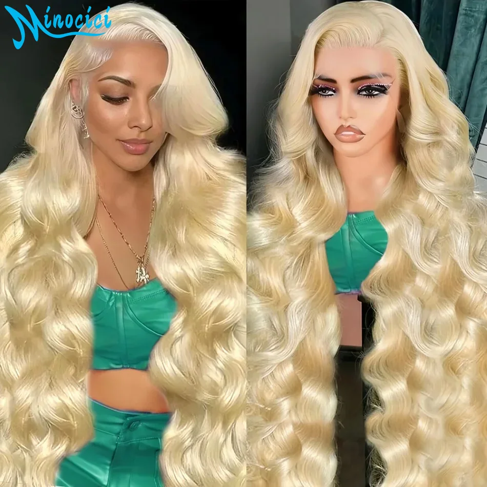 الجسم موجة خصلات الشعر المستعار الإنسان 613 شقراء 13X6 Hd الدانتيل الباروكة الأمامية 250 الكثافة الدانتيل الجبهة الباروكات 100% شعر الإنسان 38 بوصة شعر مستعار منتف مسبقًا