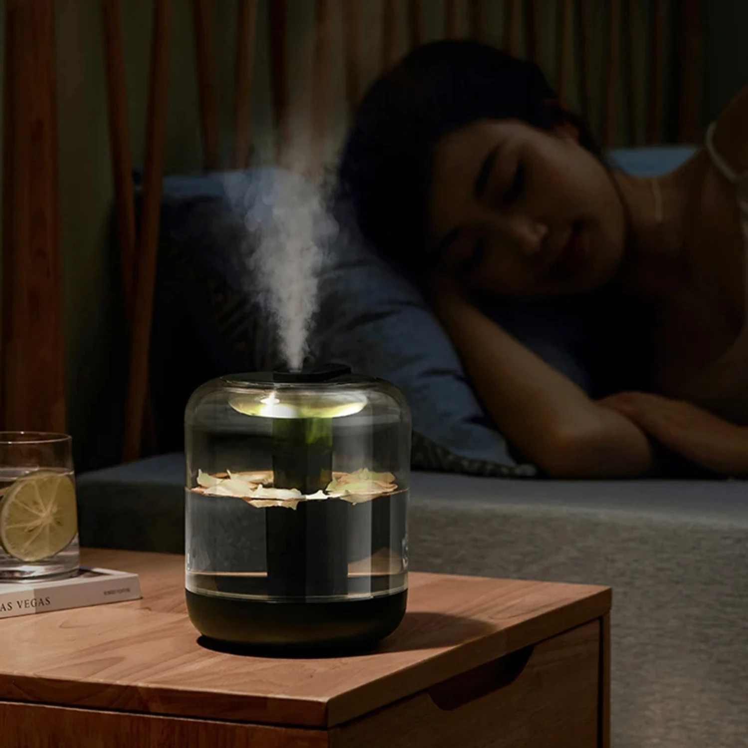 Nuevo humidificador de aire de vapor frío, difusor de aceites esenciales, con alimentación USB, mejora tu trabajo y ambiente en movimiento