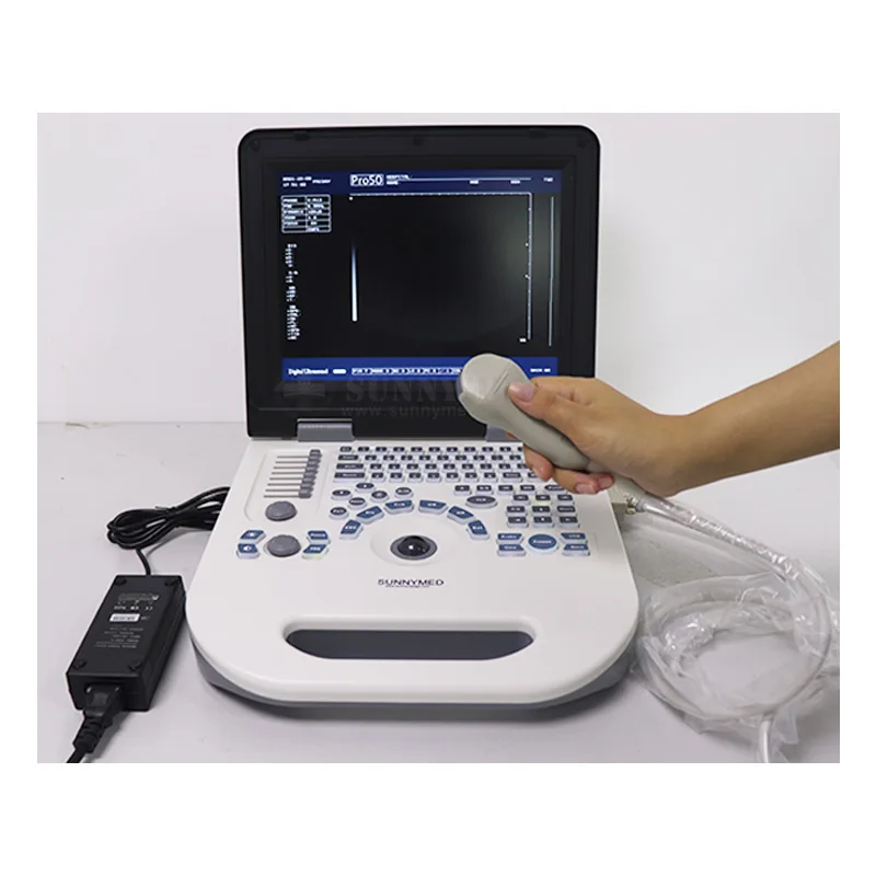 SY-AX50 Portable 2D Medical Ultrasound Instrument Animals echo veterinary black white ultrasound equipment