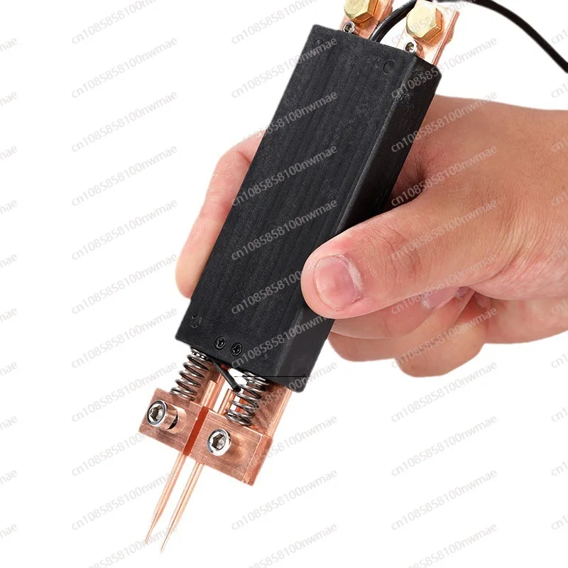 Handheld Integrated Spot Welding Pen - Pure Copper Welding Probe for 18650 Lithium Battery, Automatic Trigger Spot Welder Tool