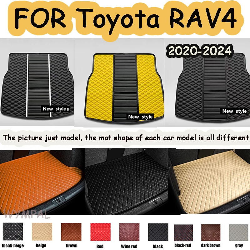 

Car Trunk Mat For Toyota RAV4 2020 2021 2022 2023 2024 Cargo Liner Boot Carpets Car Accessories