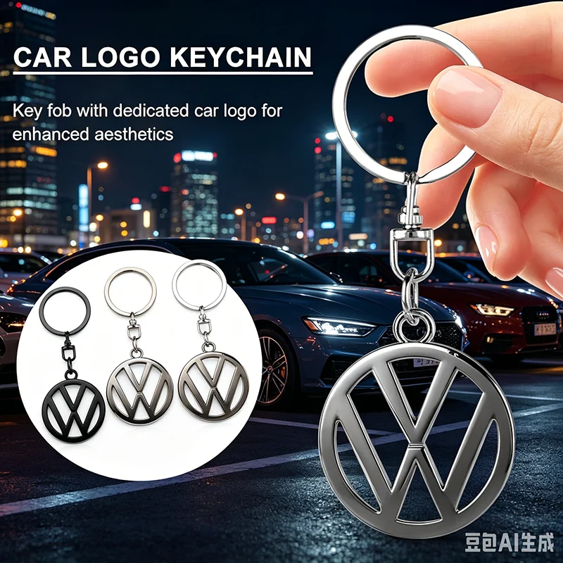 

1pcs Metal Nylon Car Keychain Pendant Keychain Car Emblem For VW CC Polo Golf 4 5 6 7 MK4 MK5 MK6 MK7 Passat B6 B8 T4 T5 Tiguan