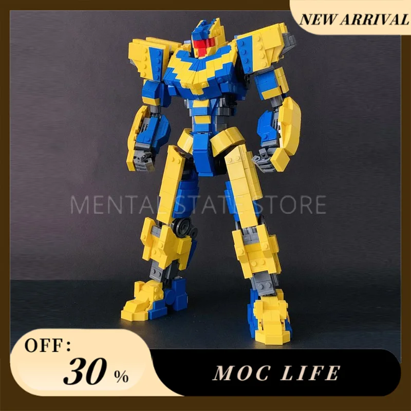 NEW 1220PCS Customized MOC Pacific Rim Atlas Destroyer Building Blocks Technology Bricks Creative Assembly Toys Holiday Gifts