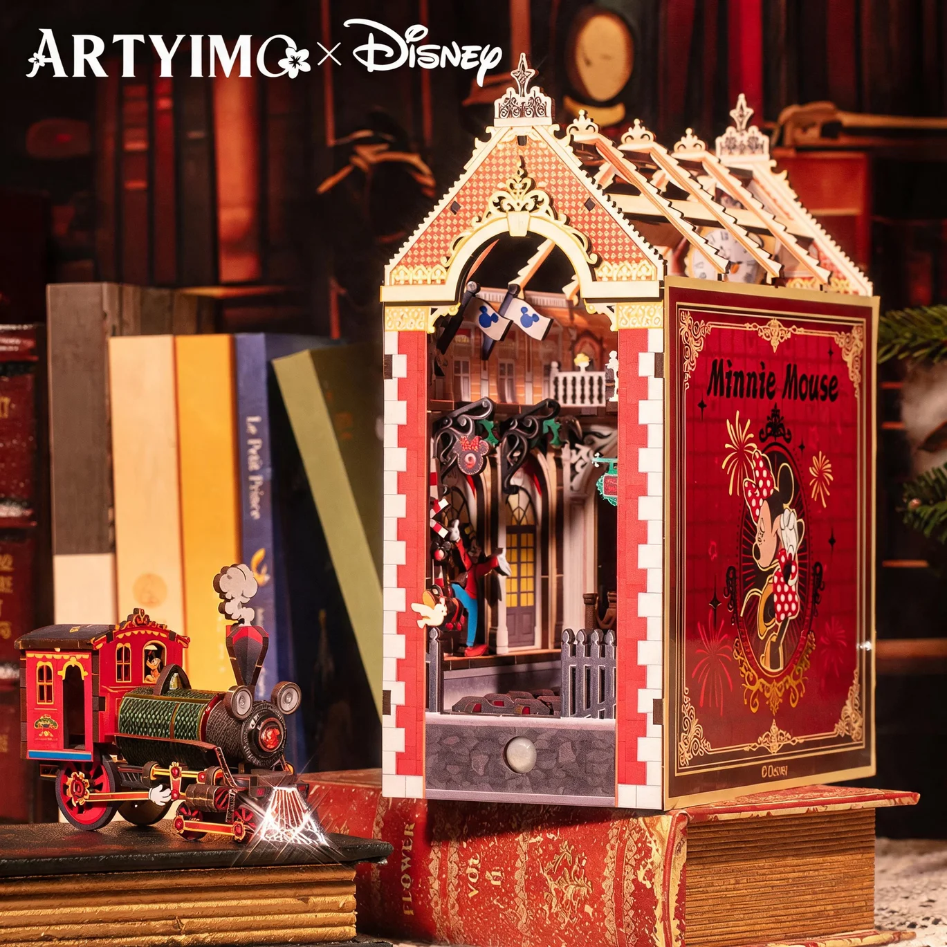 mu-mickey-bookend-3d-metal-puzzle-diy-assembly-kit-brain-teaser-decoration-de-bureau-cadeau-d'anniversaire-de-noel-d'halloween-objet-de-collection