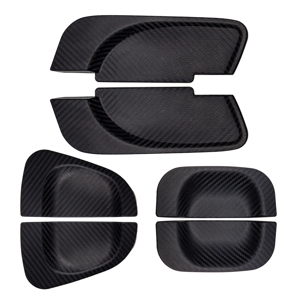 

Door handle Protector for Toyota Hiace 200 series 2013-2023 Door Handle Cover Carbon Fiber Pattern 6P Hiace accessories