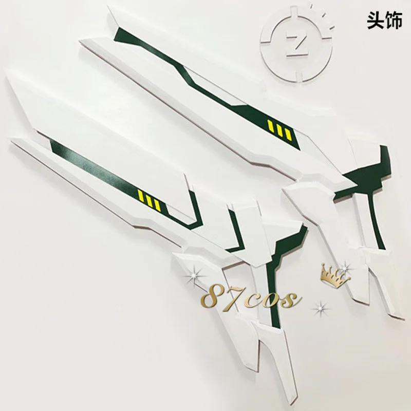 AOTU Z Angel Zain Guns PVC Weapon Props 83CM Hot Game Girls Boys Costume Accessories Halloween Christmas Cosplay Party Props